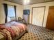 Bedroom with a queen-size bed and ample closet space at 1470 River Hills Ct, Taylorsville, NC 28681