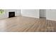 Spacious living room featuring hardwood floors and a fireplace at 1035 Bull Dog Ln, Wingate, NC 28174