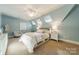 Charming bedroom with skylights and a tranquil atmosphere at 300 Eagle Bend Dr, Waxhaw, NC 28173