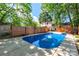 Relaxing kidney-shaped pool with a wooden deck at 1158 Evans Ave, Rock Hill, SC 29732