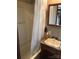 Bathroom with tub shower combo and vanity at 111 Hollywood Trl, Mount Gilead, NC 27306