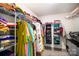 Large walk-in closet with shelving and hanging rods at 168 Ravensara Ave, Fort Mill, SC 29715
