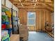 Unfinished storage or workshop space with window at 29060 Low Country Ln, Lancaster, SC 29720