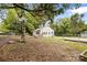 Large backyard with basketball goal and detached building at 323 20Th St, Kannapolis, NC 28083
