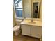 Bathroom with single vanity and bathtub at 258 Indian Paint Brush Dr, Mooresville, NC 28115