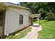 House exterior with covered walkway and side entrance at 416 Witten Ln, Gastonia, NC 28052