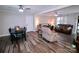 Spacious living area with hardwood floors and ample natural light at 416 Witten Ln, Gastonia, NC 28052