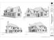 Architectural drawings showing multiple perspectives of a house at 11031 Harrisons Crossing Ave, Charlotte, NC 28277