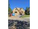 House under construction, showcasing framing and roof structure at 11031 Harrisons Crossing Ave, Charlotte, NC 28277