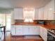 Kitchen with white cabinets, granite countertops, and stainless steel appliances at 142 Eller Rd, Gastonia, NC 28056