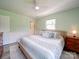 Spacious main bedroom with king-size bed and ensuite bathroom at 142 Eller Rd, Gastonia, NC 28056