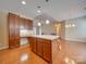 Spacious kitchen with island and stainless steel appliances at 6710 Cinnamon Cir, Mint Hill, NC 28227