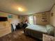 Spacious bedroom with large window and wood floors at 280 Deerfield Estates Ln, Stony Point, NC 28678