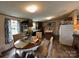 Cozy kitchen with island and dining area at 280 Deerfield Estates Ln, Stony Point, NC 28678