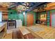 Rustic kitchen with exposed beams and wood accents at 902 Coldwater Ct, Concord, NC 28025