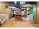 Rustic kitchen with wood countertops and exposed beams at 902 Coldwater Ct, Concord, NC 28025