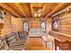 Living room with vaulted ceilings, hardwood floors, and comfortable furniture at 902 Coldwater Ct, Concord, NC 28025