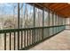 Spacious screened porch overlooking a wooded area at 902 Coldwater Ct, Concord, NC 28025