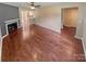 Spacious living area with hardwood floors and access to kitchen and hallway at 6003 Heath Valley Rd, Charlotte, NC 28210