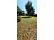 Large grassy backyard with mature trees and landscaping at 507 Reeves Ave, Albemarle, NC 28001