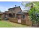 Back exterior view showing deck, balcony, and AC unit at 1720 12Th Ne St, Hickory, NC 28601
