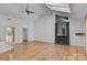 Bright living room with hardwood floors and fireplace at 1720 12Th Ne St, Hickory, NC 28601