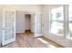 Bright home office with double french doors and hardwood floors at 1813 Augustine St, Monroe, NC 28112