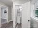 Small bathroom with vanity and a built-in mirror at 5625 Highway 601 Hwy, Salisbury, NC 28147