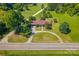 Aerial view of house with driveway and surrounding land at 5625 Highway 601 Hwy, Salisbury, NC 28147