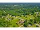 Wide aerial view of property and surrounding area at 5625 Highway 601 Hwy, Salisbury, NC 28147