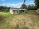 Large backyard with detached structure and wooden fence at 8819 Richardson King Rd, Waxhaw, NC 28173