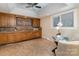 Cozy kitchen nook with wood cabinets and tile flooring at 205 Martin Luther King Jr Ave, Salisbury, NC 28144