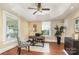Charming home office with hardwood floors and window seating at 205 Martin Luther King Jr Ave, Salisbury, NC 28144