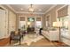 Elegant living room featuring hardwood floors and a neutral color palette at 3318 Indian Meadows Ln, Charlotte, NC 28210