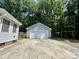 Detached garage with ample parking space at 2232 Stallings Rd, Matthews, NC 28104