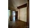 Hallway with hardwood floors and access to bedrooms at 2232 Stallings Rd, Matthews, NC 28104