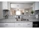 Open concept kitchen with granite countertops and breakfast bar at 195 Edward Ave # 13, Concord, NC 28025