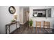 View down hallway showcasing kitchen and living room at 195 Edward Ave # 13, Concord, NC 28025
