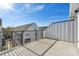 Private rooftop deck with metal railing and city views at 1432 Hamilton St # 14, Charlotte, NC 28206