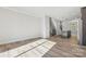 Bright and airy living room with hardwood floors and lots of natural light at 1432 Hamilton St # 14, Charlotte, NC 28206