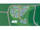 Site map showing the location of each townhome in the community at 1432 Hamilton St # 14, Charlotte, NC 28206