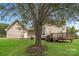 House exterior with deck and large backyard at 15129 Dartford Ln, Mint Hill, NC 28227