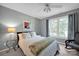 Spacious bedroom with large window, offering plenty of natural light at 19577 Meta Rd, Cornelius, NC 28031