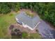 Aerial view of house, showcasing backyard pond and large lot at 148 N Ott Dyson Nw Ctr # 1125, Taylorsville, NC 28681