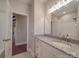 Guest bathroom with single vanity and granite countertop at 4020 Landsford Rd, Marshville, NC 28103