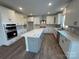 Spacious kitchen featuring modern appliances and an island at 2007 Cedar Falls Dr # 70, Waxhaw, NC 28173