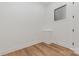Private office with hardwood floors and a window at 2112 Kirkwood Ave, Charlotte, NC 28203