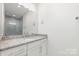 Bathroom with granite countertop and a shower at 2112 Kirkwood Ave, Charlotte, NC 28203