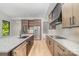 Modern kitchen with stainless steel appliances and granite countertops at 2112 Kirkwood Ave, Charlotte, NC 28203