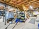 Unfinished basement area with storage at 1002 Scenic Cir, Shelby, NC 28150